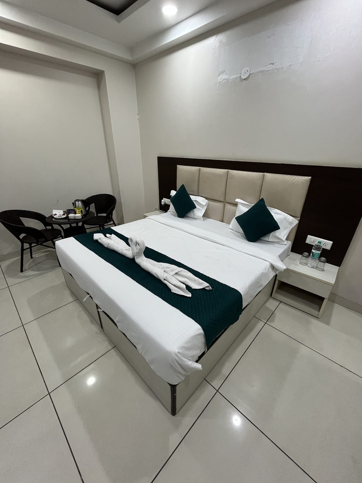 Twin bed guest room at The Milford Noida